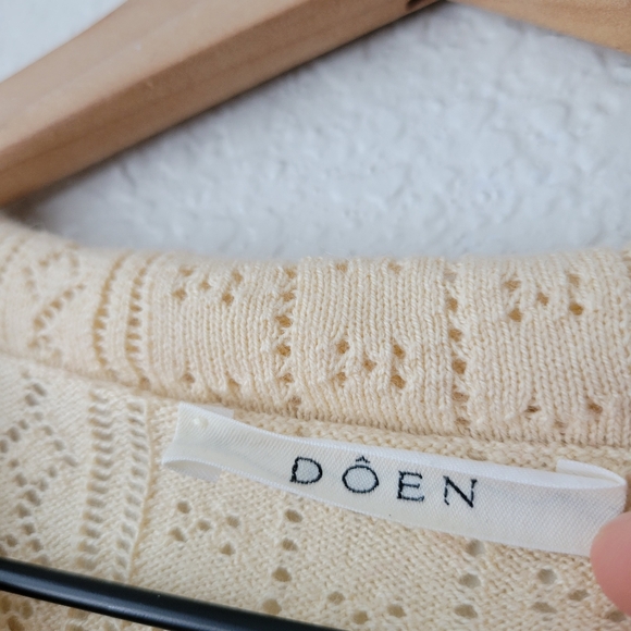 Doen Mia henley in cream, xsmall - Picture 10 of 13